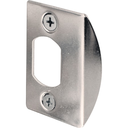 Chrome Plated, Dead Latch Door Strike (2-pack)